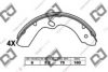 DJ PARTS BS1122 Brake Shoe Set